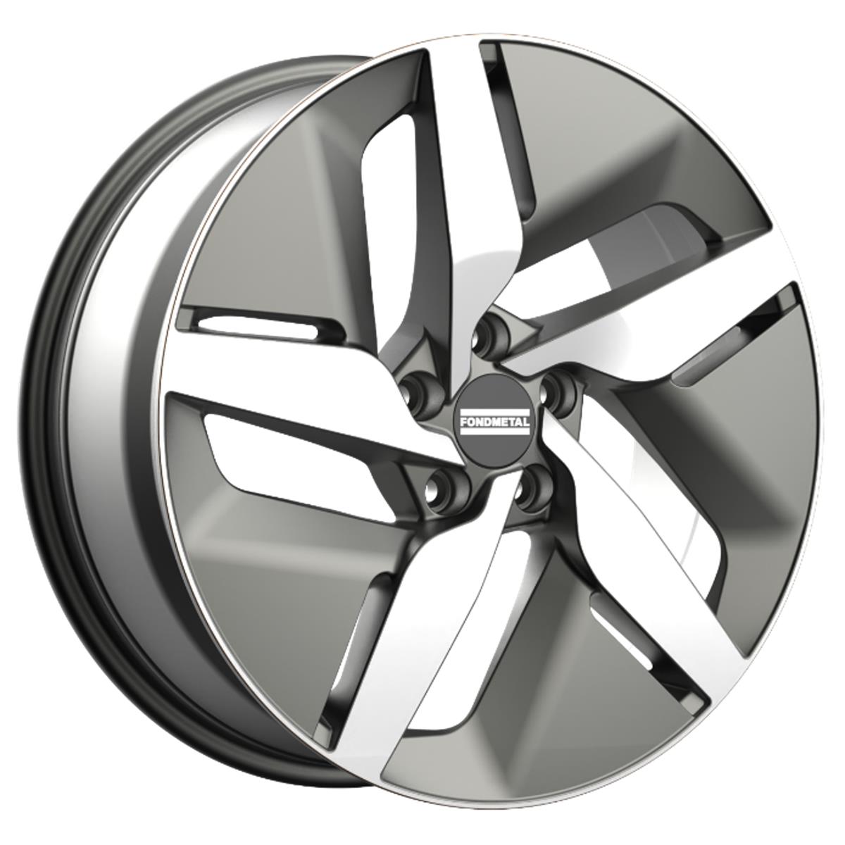 Fondmetal e-Joule Glossy Titanium Machined 9x21 5x112 ET36 CB66,6 60° 1000 kg RF18686
