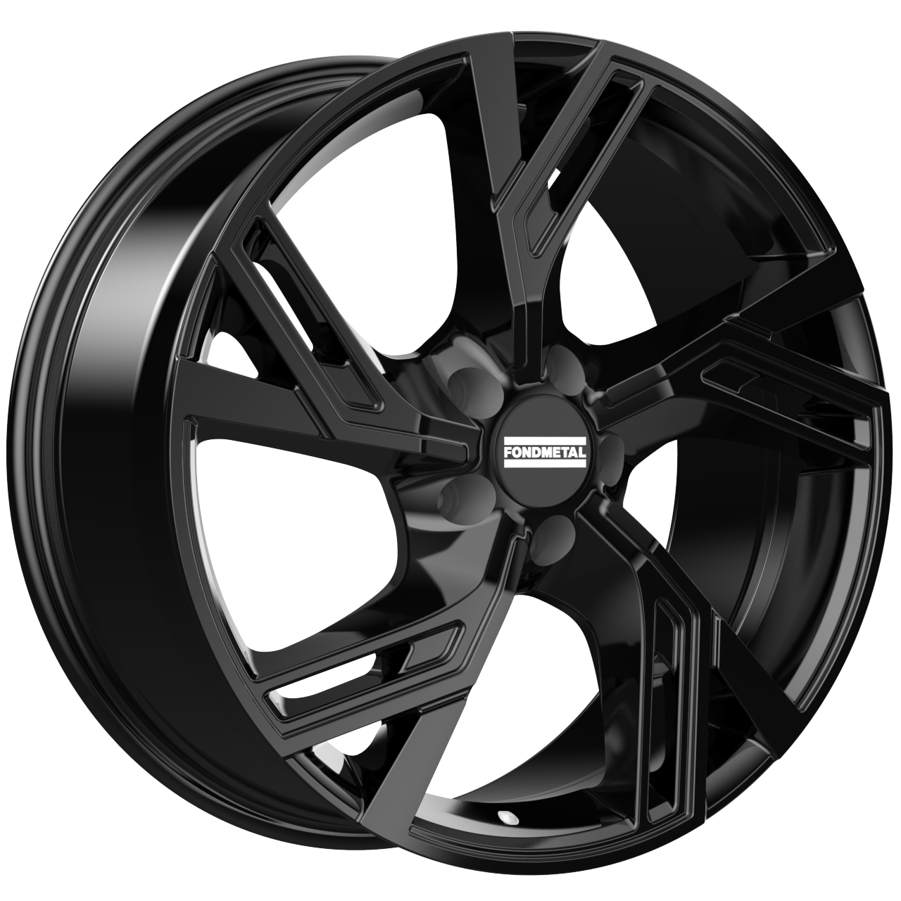 Fondmetal Atena Glossy Black 10x21 5x112 ET40 CB66,6 R13 1090 kg RF18962