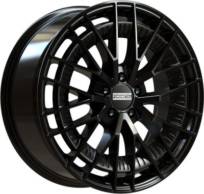Fondmetal Kari Glossy Black 9x21 5x112 ET20 CB66,6 (Long Bolt) R14 1050 kg RF19249