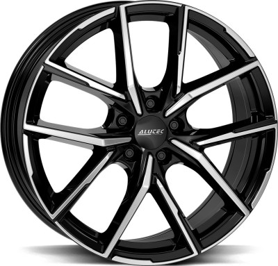 Alutec Aveleno diamond-black frontpolished 8x18 5x112 ET48 CB70,1 60° AVE80848B73-1