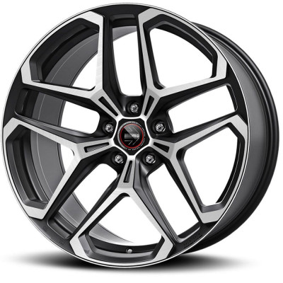 Momo RF-04 Matt Black Polished 8,5x20 5x112 ET45 CB66,6 60° WR41E85045266