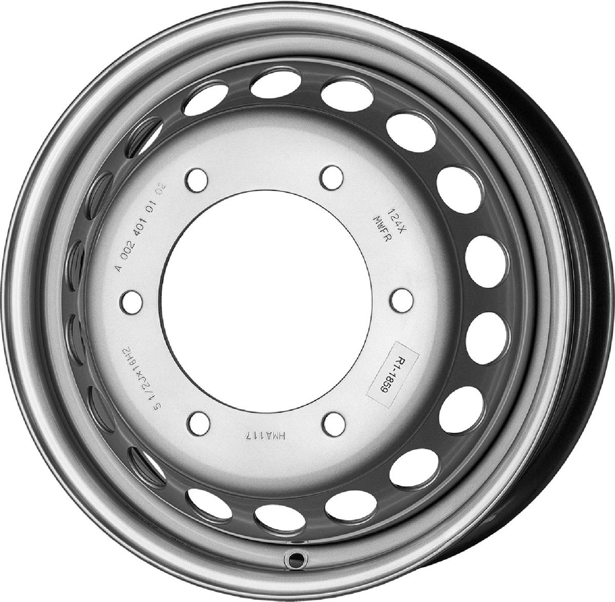 MW R1-1859 5,5x16 6x205 ET117 CB161,1 Flat 1100 kg
