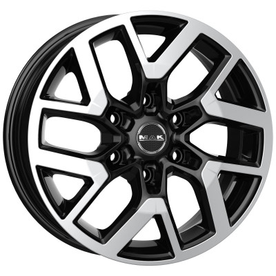 MAK Gravel Black Mirror 8x18 6x139.7 ET30 CB100,0 60° 1215 kg F8080GRBM30VU