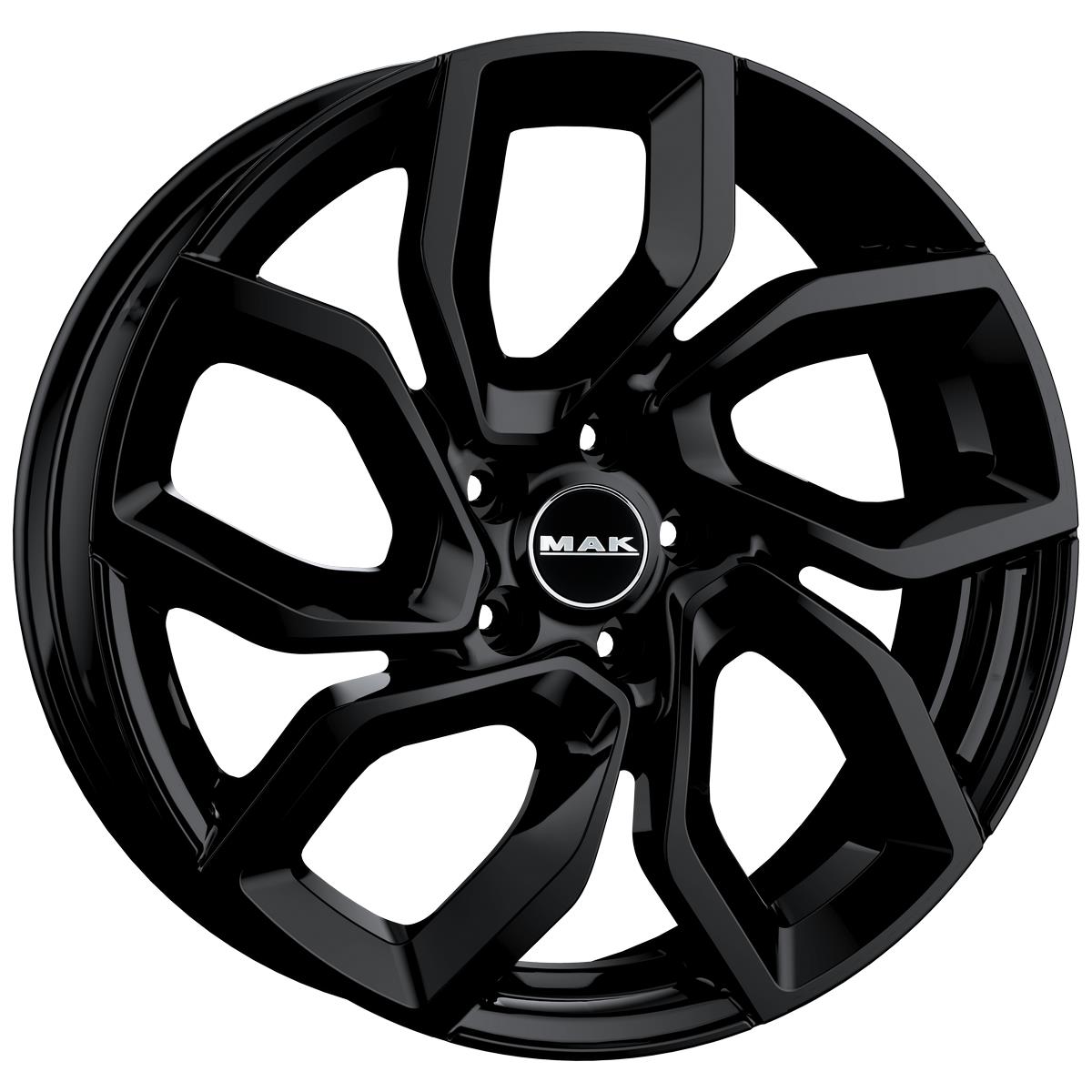 MAK Apollo Gloss Black 7x17 4x108 ET32 CB65,1 Flat 700 kg F7070LLGB32BGX