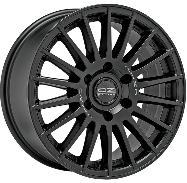 OZ Racing Rally Desert Matt Black Silver Lettering 6H 8x18 6x139.7 ET45 CB95,1 60° 1300 kg W01C73055R9