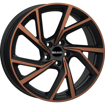 MAK Kassel Black & Bronze 8x18 5x108 ET45 CB72,0 60° 800 kg F8080KABB45GG3
