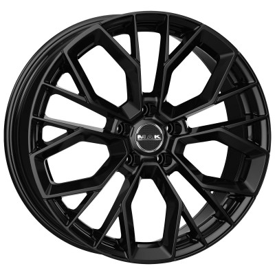 MAK Stilo Gloss Black 9x21 5x108 ET35 CB63,4 60° 860 kg F9021TSGB35GDX
