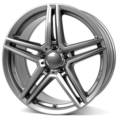 Alutec M10 metal-grey 8x18 5x112 ET32 CB66,6 R14 790 kg M10-80832M17-9