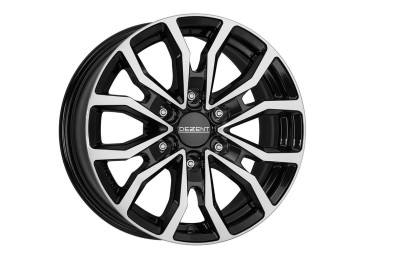 Dezent KC dark Black/polished 7,5x18 6x139.7 ET38 CB67,1 Flat 1150 kg TKCFDBP38E