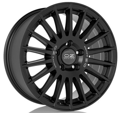 OZ Racing Rally Desert Matt Black Silver Lettering 8x18 5x120 ET55 CB65,1 R14 1300 kg W01C73002R9