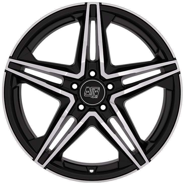 MSW 31 Gloss Black Full Polished 7,5x19 5x112 ET32 CB73,1 60° 780 kg W19413500T56