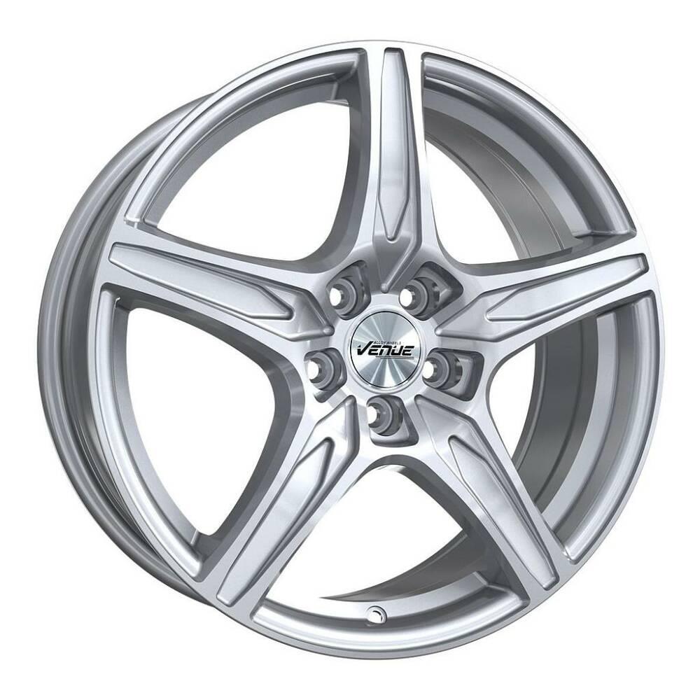 Venue VL5 Silver 8x18 5x112 ET30 CB66.6 R13 720 kg VVL51880511230665SI