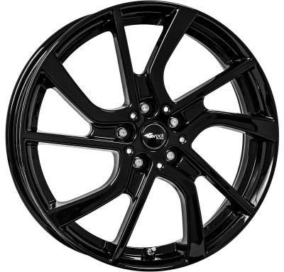 Brock eB1 Schwarz Glanz (SG) 5x19 5x112 ET28 CB66,6 60° 520 kg 344510