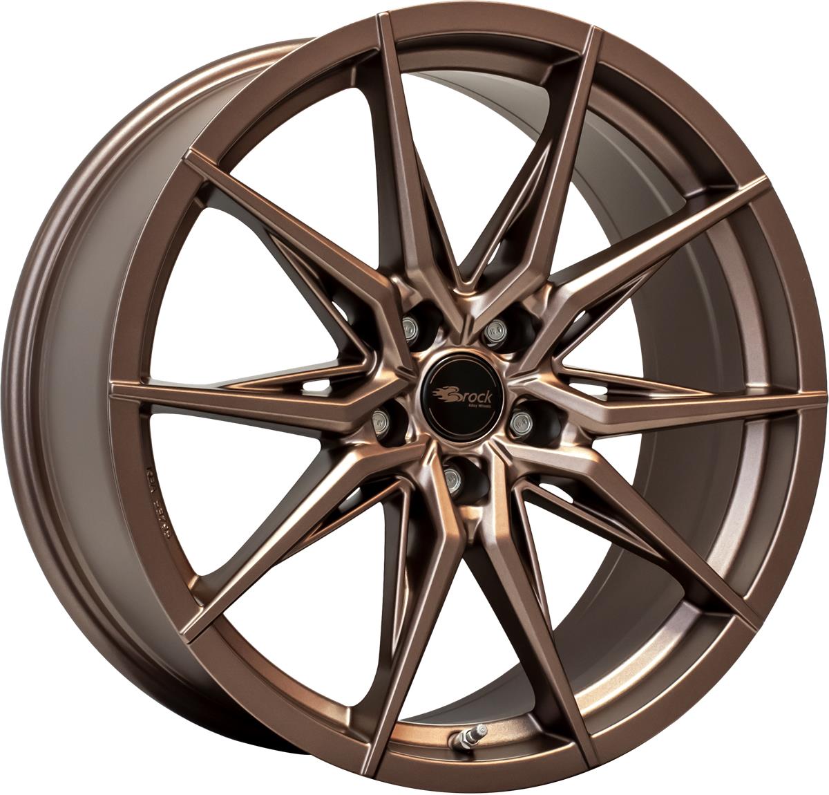 Brock B42 Bronze Copper Matt (BCM) 9,5x20 5x112 ET25 CB66,6 60° 780 kg 351785