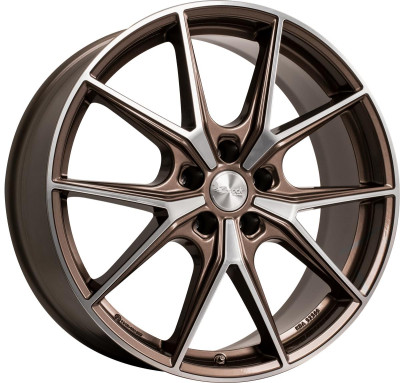 Brock B40 Bronze Copper Voll-Poliert (BCVP) 8x19 5x112 ET50 CB57,1 R13 800 kg 338953