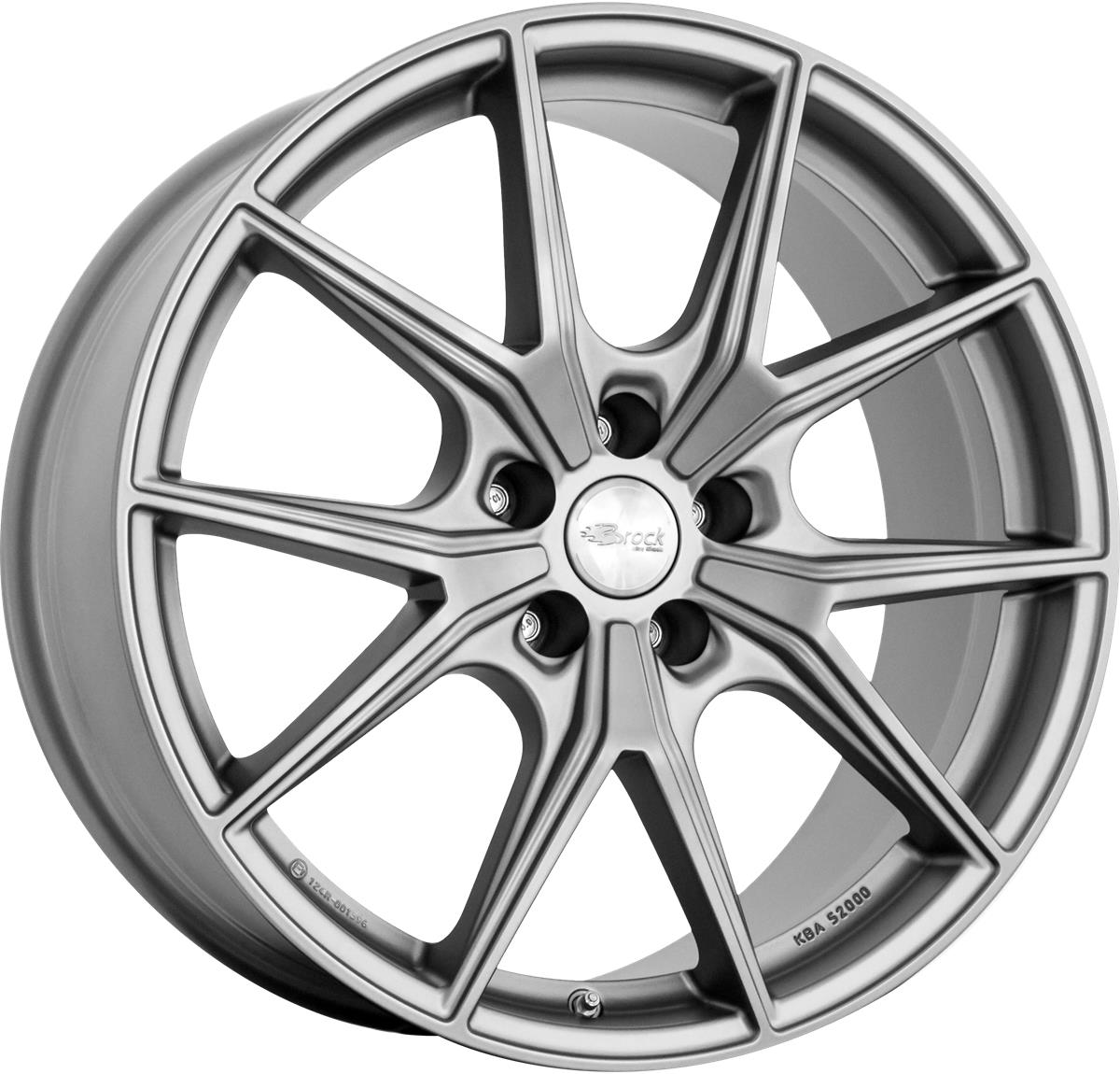 Brock B40 Ferric Grey Matt (FGM) 8x20 5x112 ET40 CB57,1 R13 850 kg 330896