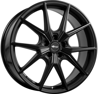 Brock B40 Satin Black Matt (SBM) 9x19 5x120 ET48 CB74,1 60° 850 kg 330698