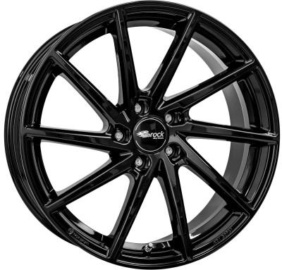 Brock B37 Schwarz Glanz (SG) 8,5x19 5x112 ET48 CB66,6 R14 880 kg 352164