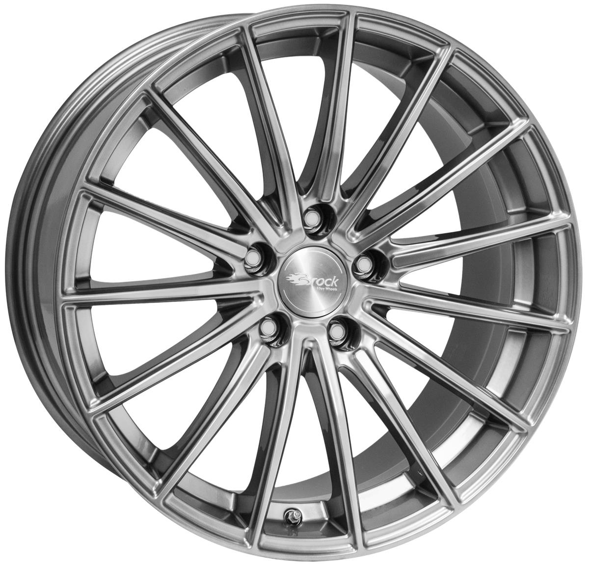 Brock B36 Hyper Silber (HS) 8,5x19 5x114.3 ET44 CB72,6 60° 700 kg 304996
