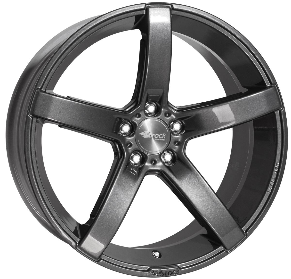 Brock B35 Titan Metallic (TM) 8,5x19 5x115 ET40 CB70,2 60° 750 kg 420584