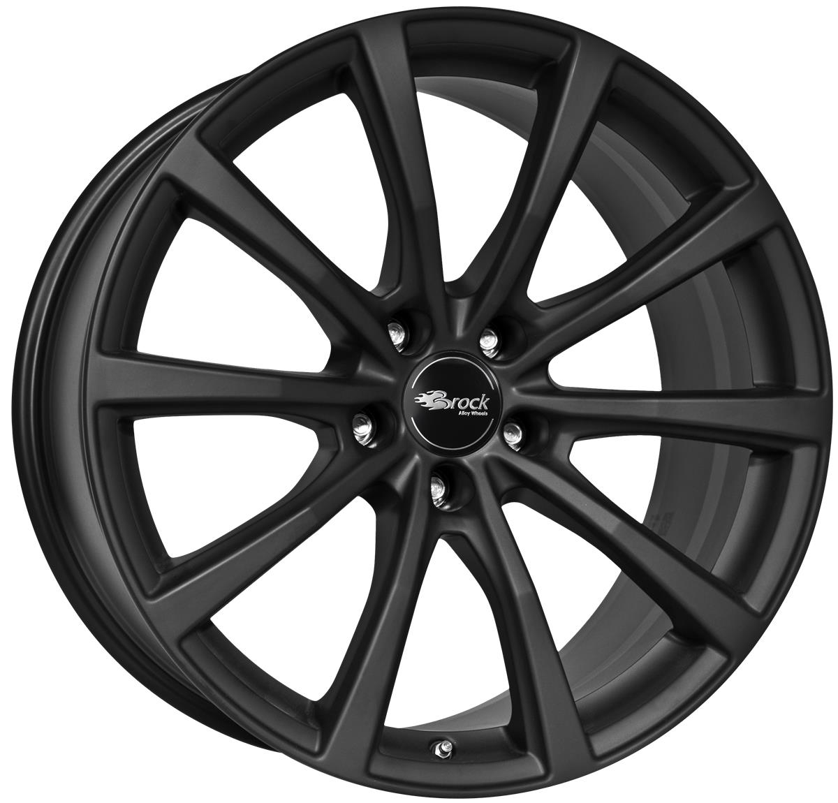 Brock B32 Schwarz Klar Matt (SKM) 8,5x19 5x130 ET47 CB71,6 R14 800 kg 330216