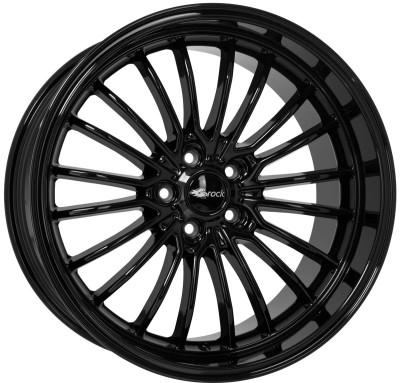 Brock B24GP Schwarz Glanz (SG) 8,5x19 5x114.3 ET40 CB72,6 60° 900 kg 457436