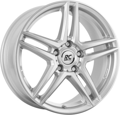 RC Design RCD17 Kristallsilber (KS) 8x18 5x112 ET43 CB66,6 R14 790 kg 324727