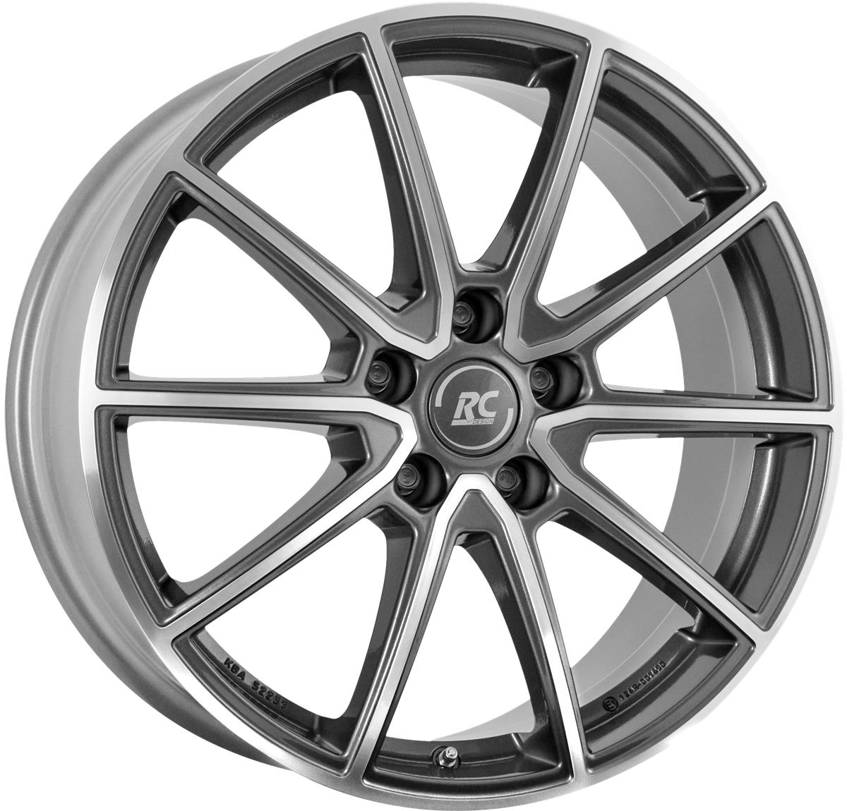RC Design RC32 Himalaya Grey Voll-Poliert (HGVP) 7x18 5x112 ET45 CB57,1 R13 800 kg 336652
