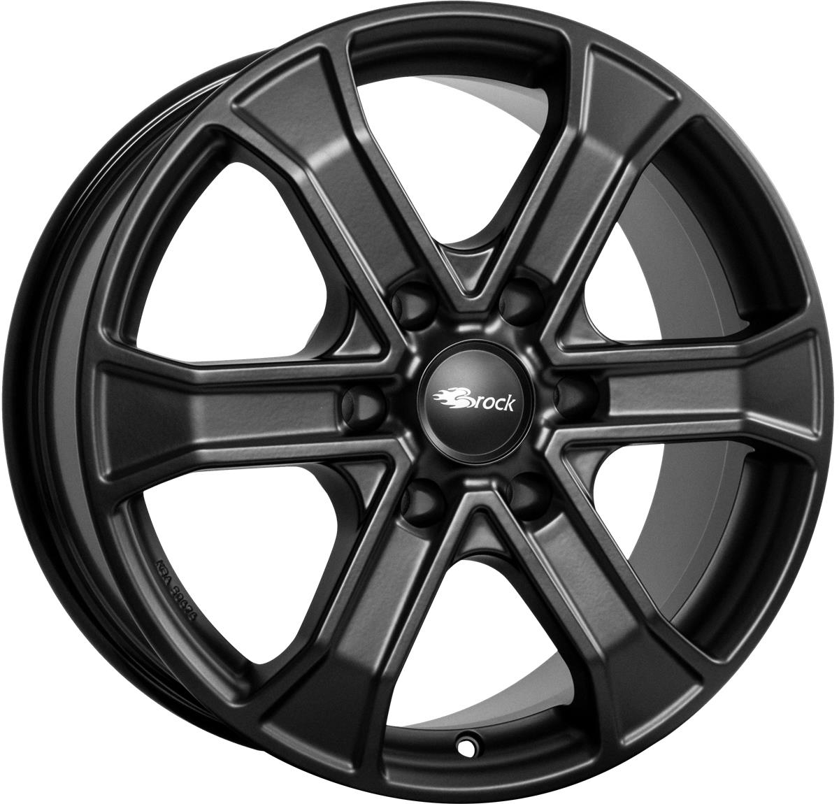 RC Design RC31 Satin Black Matt (SBM) 7x16 6x139.7 ET38 CB67,1 Flat 1200 kg 339103