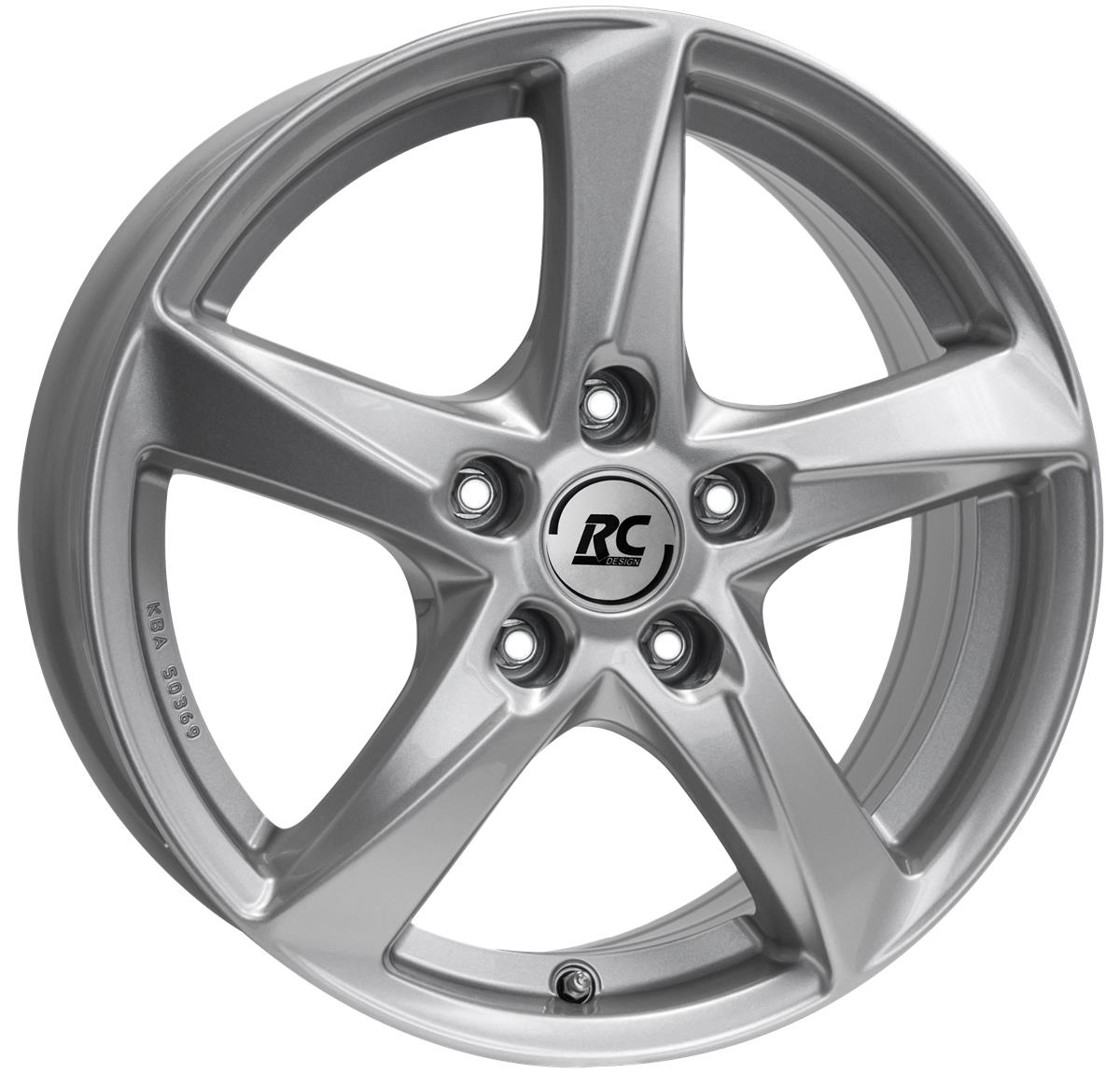 RC Design RC30 Kristallsilber (KS) 7,5x18 5x114.3 ET49 CB67,1 60° 800 kg 307904