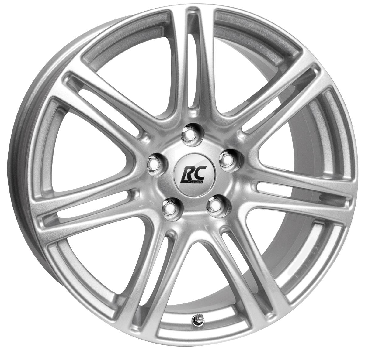 RC Design RC28 Kristallsilber (KS) 7,5x17 5x114.3 ET35 CB72,6 60° 715 kg 301544