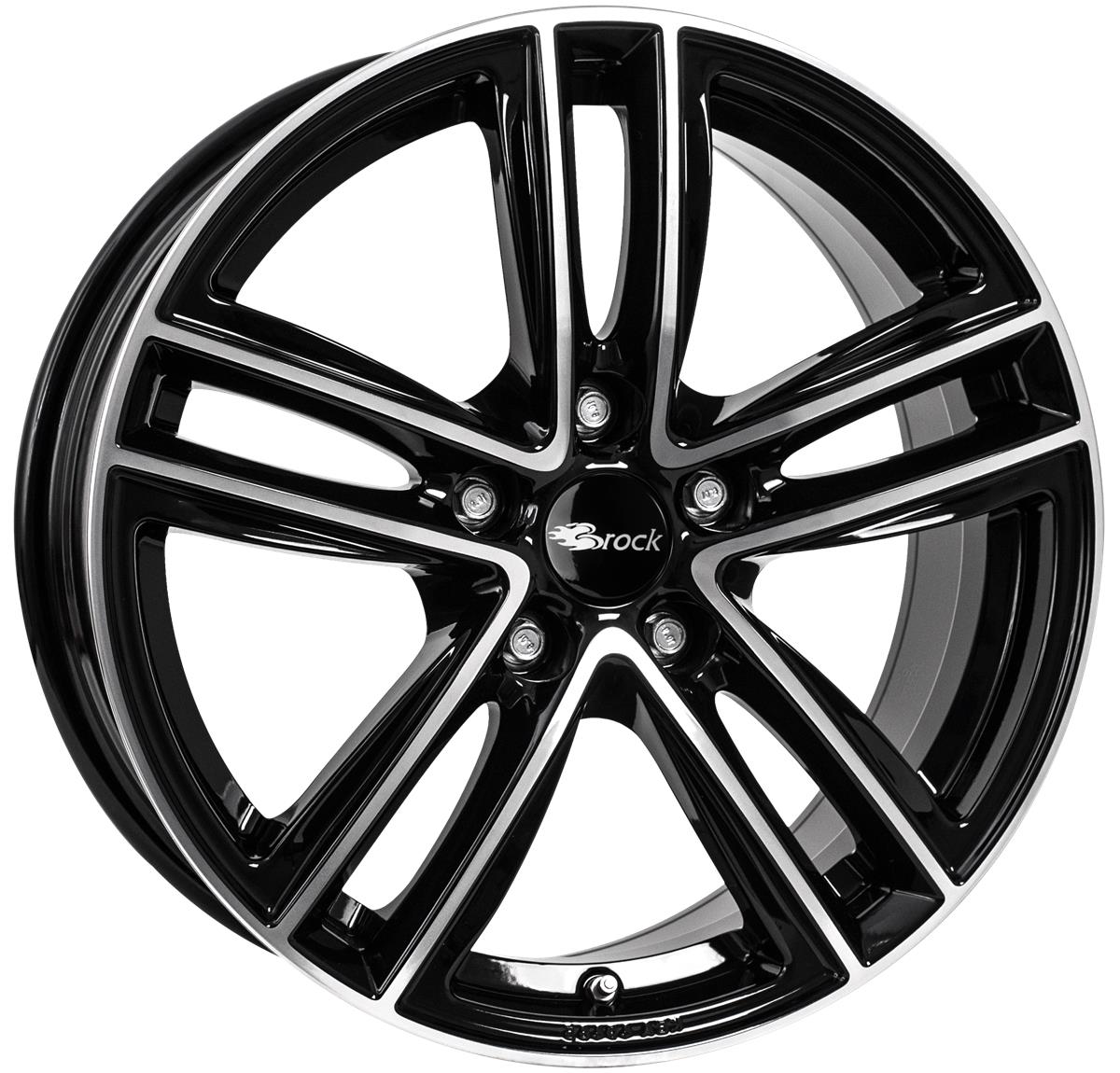 RC Design RC27 Schwarz Glanz Voll-Poliert (SGVP) 7x17 5x112 ET40 CB57,1 R14 715 kg 331176