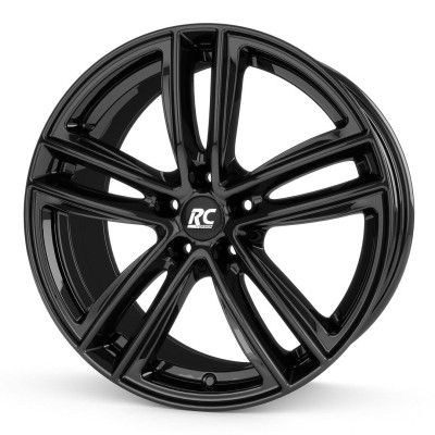 RC Design RC27 Schwarz Glanz (SG) 7,5x17 5x120 ET43 CB72,6 60° 760 kg 359460