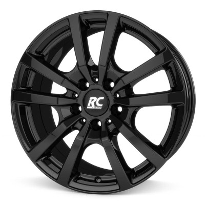 RC Design RC25T Schwarz Glanz (SG) 6,5x16 5x120 ET51 CB65,1 R14 900 kg 358265