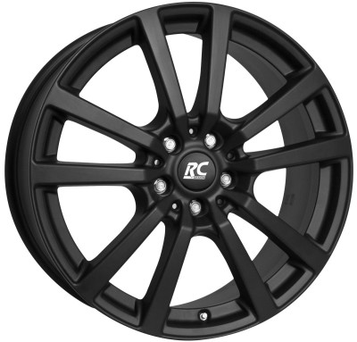 RC Design RC25 Schwarz Klar Matt (SKM) 8x18 5x112 ET38 CB66,6 R14 950 kg 308819