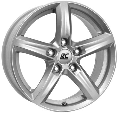 RC Design RC24 Kristallsilber (KS) 6,5x16 5x114.3 ET42 CB67,1 60° 710 kg 404607
