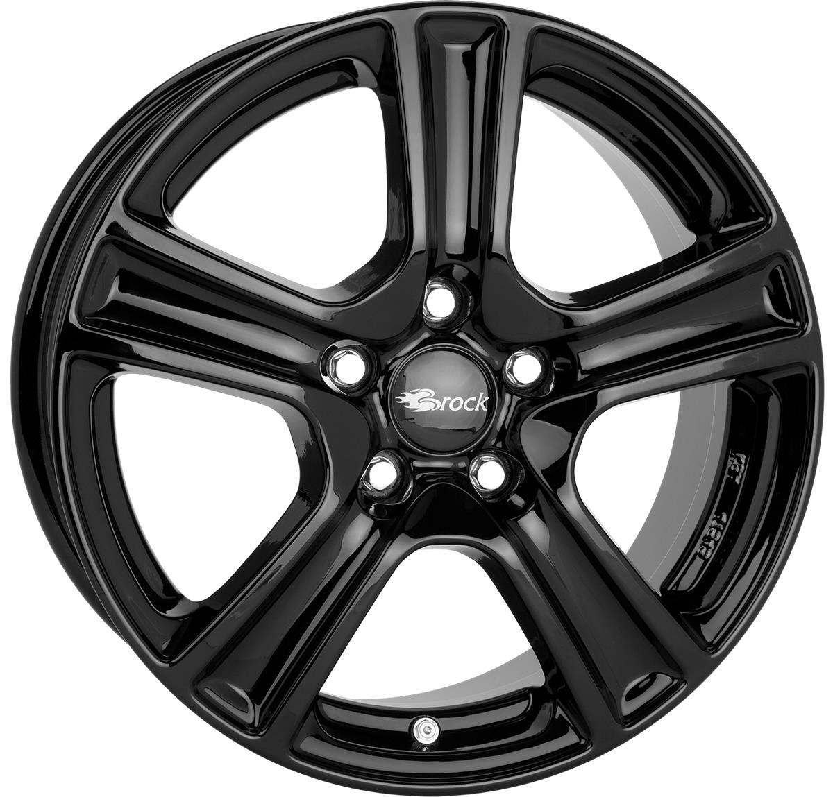 RC Design RC19 Schwarz Glanz (SG) 6,5x16 5x114.3 ET31 CB72,6 60° 650 kg 473481