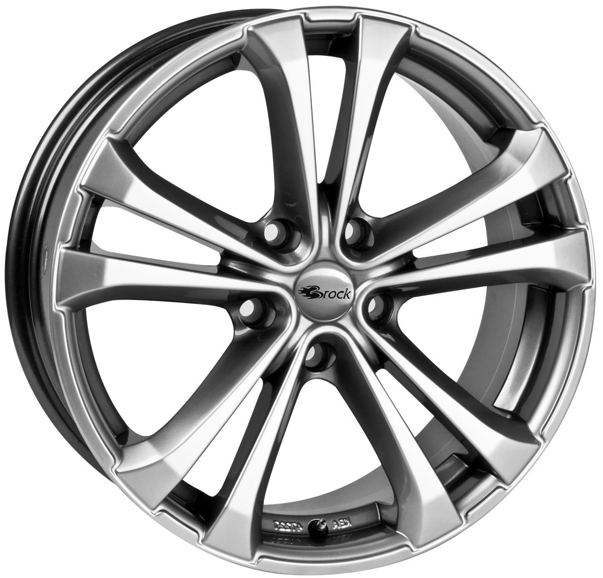 RC Design RC17 Chromsilber (CSS) 8x19 5x108 ET38 CB72,6 60° 770 kg 484104