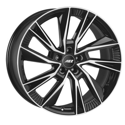AEZ Havanna dark Black/polished 8x20 5x112 ET39 CB66,6 R14 920 kg AHA0K8BP39E