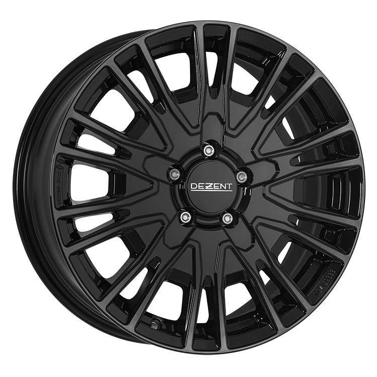 Dezent KE Black 7x17 5x118 ET63 CB71,1 60° 1000 kg TKEYQBA63