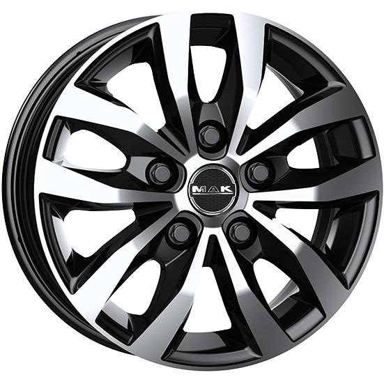 MAK Load 5 Black Mirror 7x17 5x160 ET55 CB65,1 Flat 1150 kg F70705D3BM55TG