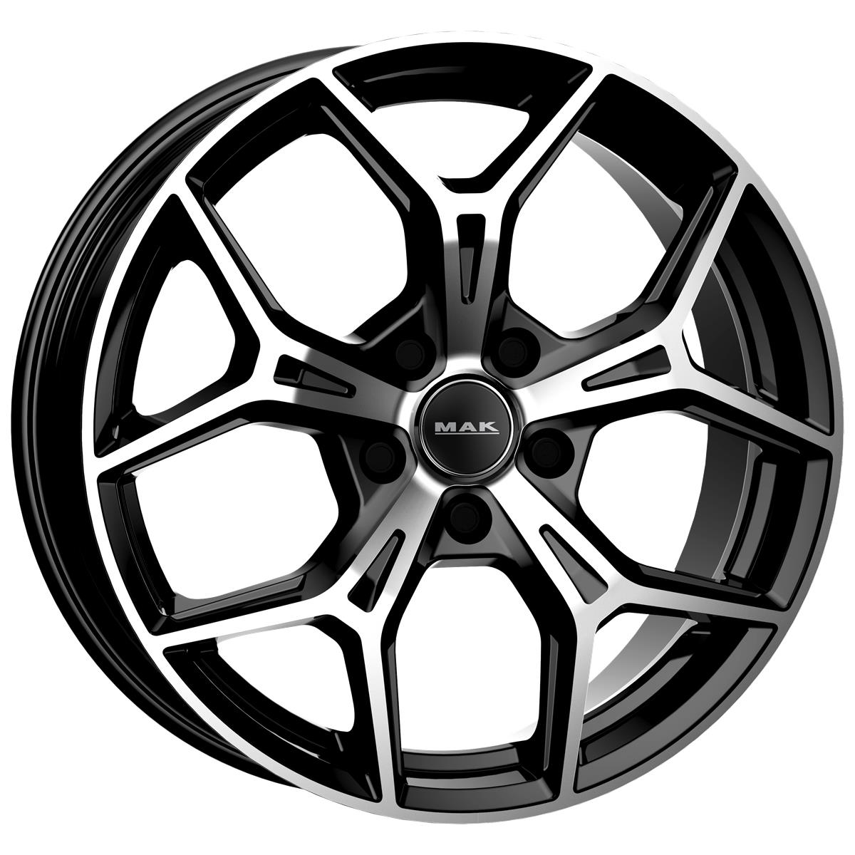 MAK Epica Black Mirror 6,5x17 5x100 ET39 CB57,1 R13 810 kg F6570PIBM39PE2X