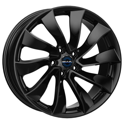 MAK Solar Gloss Black 8,5x18 5x114.3 ET38 CB64,1 60° 630 kg F8580SXGB38FR2