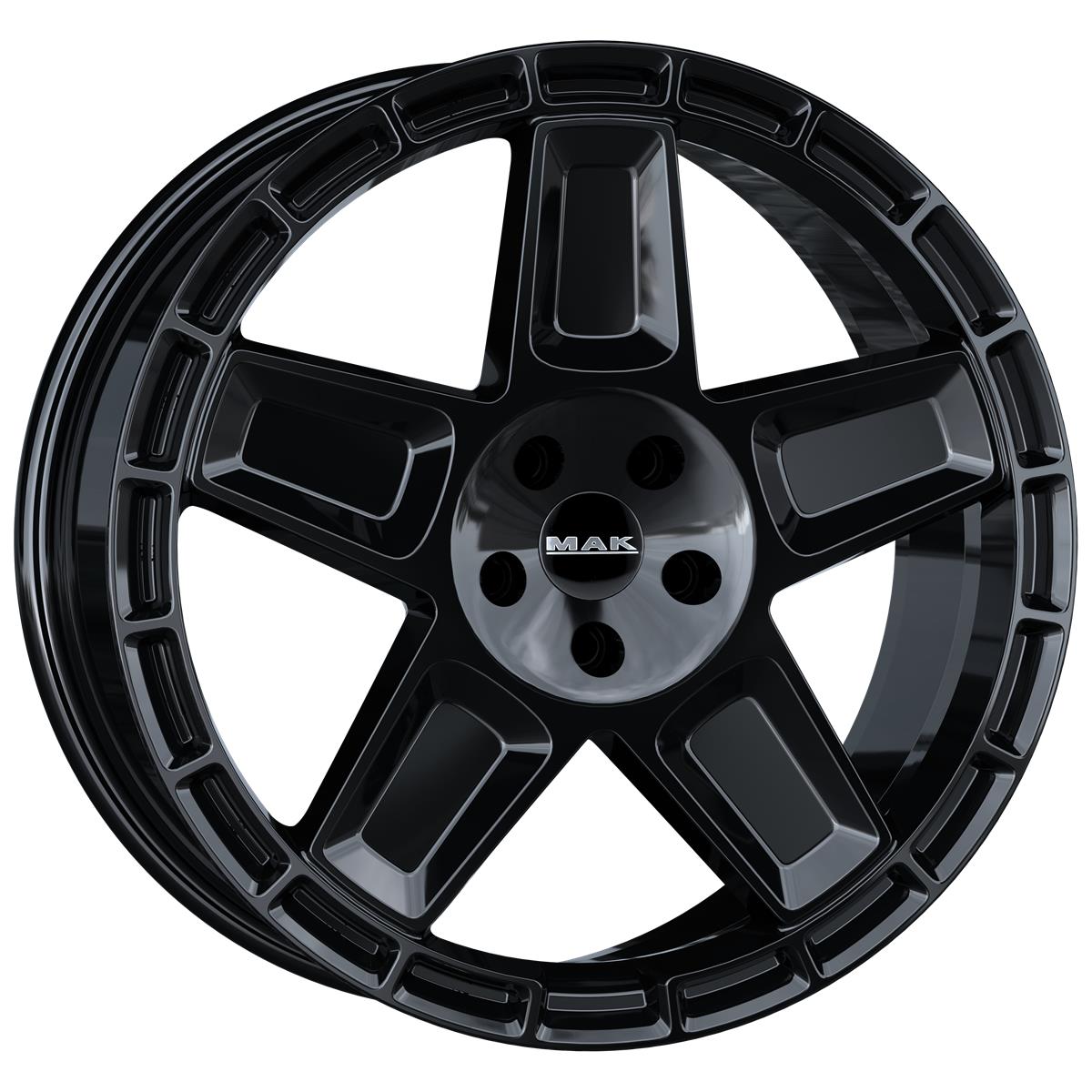 MAK Trek Gloss Black 9x20 5x130 ET20 CB71,6 R14 1050 kg F9020TKGB20KYX