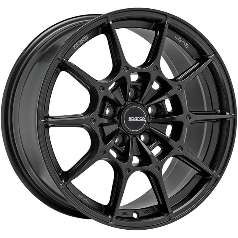 Sparco FF2 Matt Black 8,5x18 5x114.3 ET45 CB73,1 60° 650 kg W2910650453