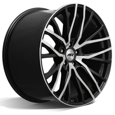 AEZ Panama dark Gunmetal/polished 9x20 5x120 ET40 CB64,1 60° 1026 kg APA0M9FP40E