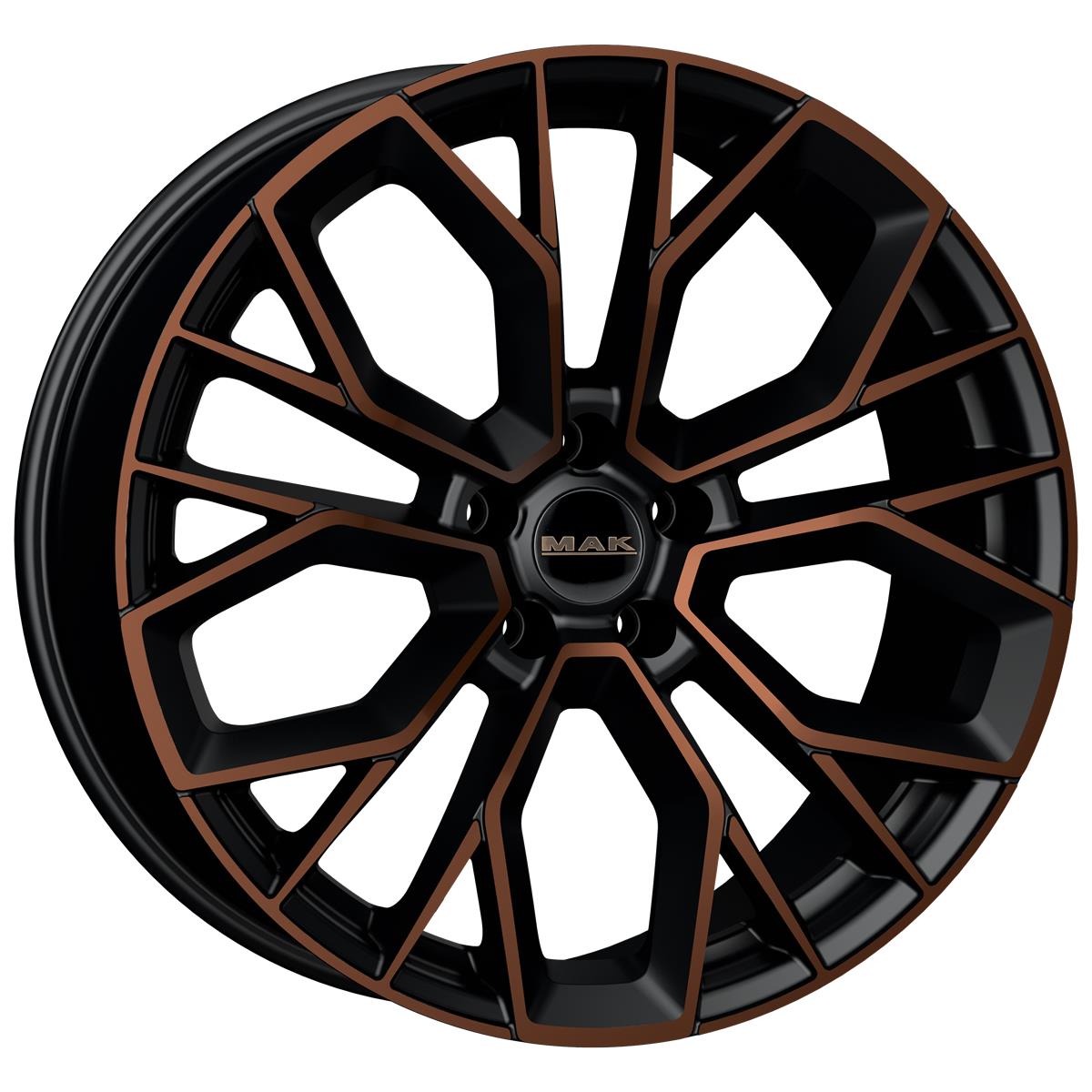 MAK Stilo-D Black & Bronze 10x21 5x112 ET38 CB66,6 60° 860 kg F1021TPBB38WS2