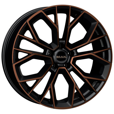 MAK Stilo-D Black & Bronze 10x21 5x112 ET38 CB66,6 60° 860 kg F1021TPBB38WS2