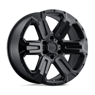 Black Rhino Wanaka Matte Black 8,5x17 5x127 ET35 CB71,6 60° 1020 kg 1785WKA355127M71