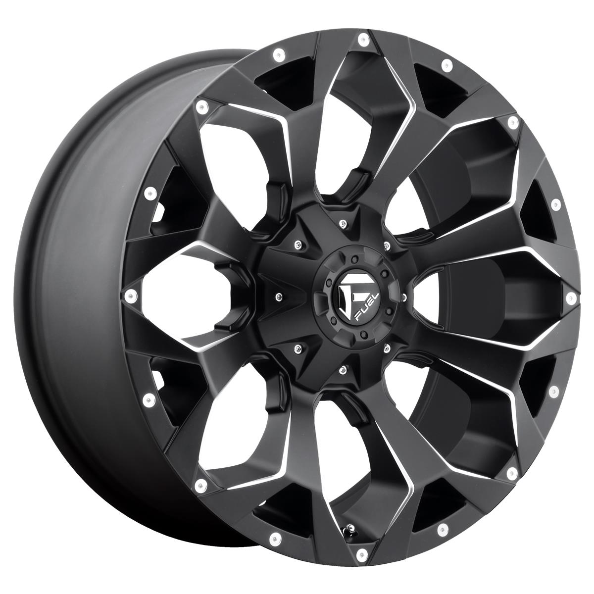 Fuel D546 Assault Matte Black Milled 9x17 5x139.7 ET1 CB110,1 (PCD2: 5x150) 60° 1133 kg D54617907050